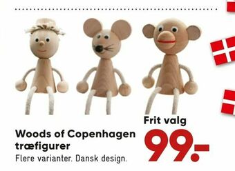 Woods of Copenhagen træfigurer