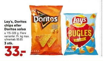 Bilka Lay's, Doritos chips eller Doritos salsa tilbud