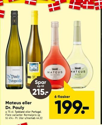 Bilka Mateus eller Dr. Pauly tilbud