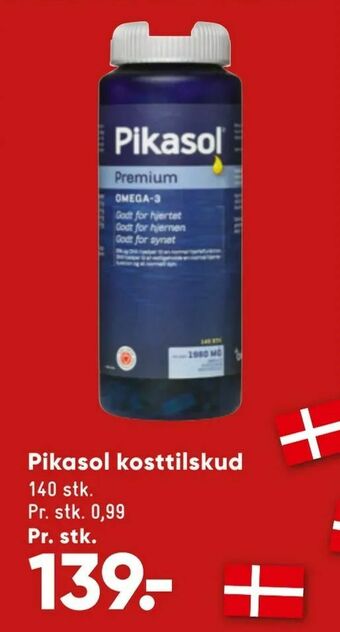 Bilka Pikasol kosttilskud tilbud