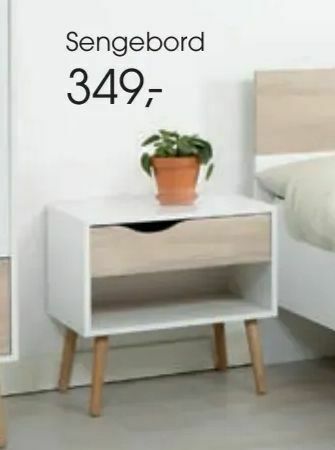 Daells Bolighus Sengebord tilbud