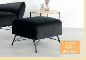 Daells Bolighus Fodskammel tilbud