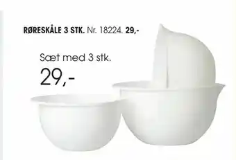 Røreskåle 3 stk