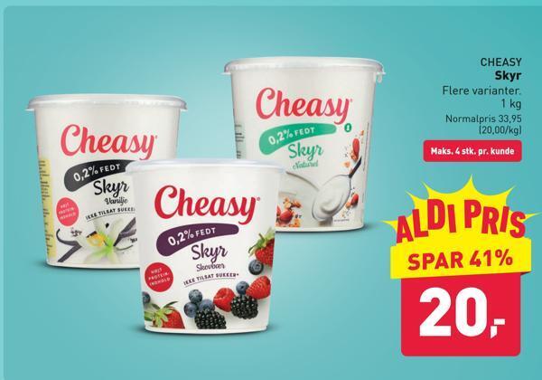 ALDI Skyr tilbud