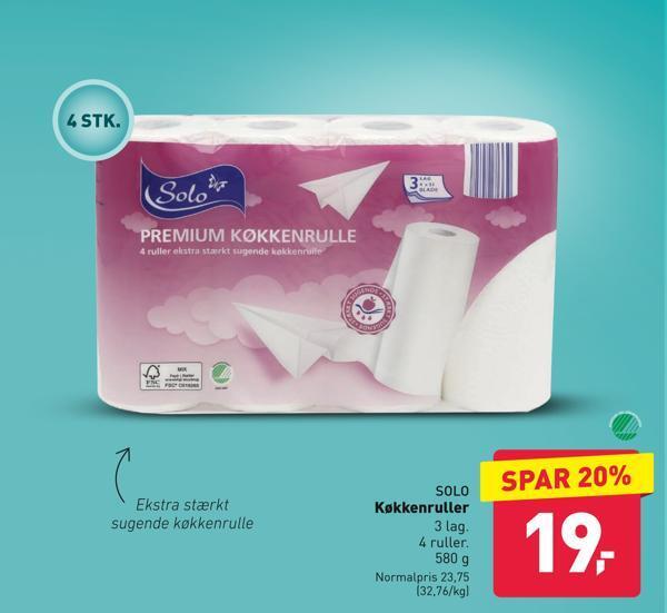 ALDI Køkkenruller tilbud