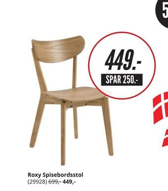 My Home Roxy spisebordsstol tilbud