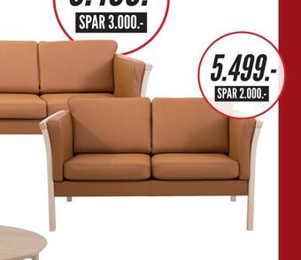 Oxford 2-personers sofa