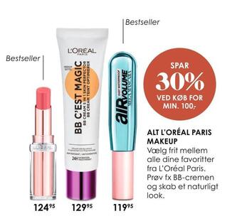 Matas Alt l'oréal paris makeup tilbud