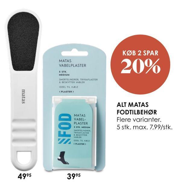 Matas Alt matas fodtilbehør tilbud