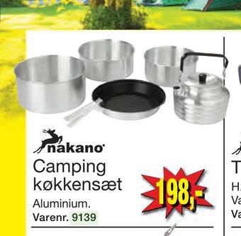 Harald Nyborg Camping køkkensæt tilbud