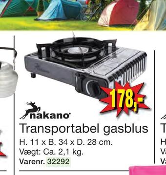Harald Nyborg Transportabel gasblus tilbud
