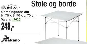 Harald Nyborg Campingbord alu tilbud