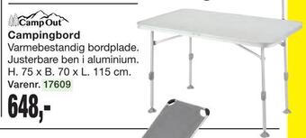 Harald Nyborg Campingbord tilbud