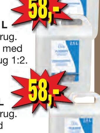 Harald Nyborg Fliserens 2,5 l tilbud