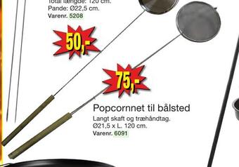Harald Nyborg Popcornnet til bålsted tilbud
