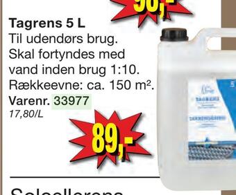 Harald Nyborg Tagrens 5 l tilbud