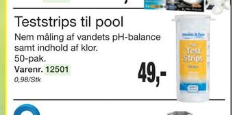 Harald Nyborg Teststrips til pool tilbud
