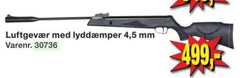 Harald Nyborg Luftgevær med lyddæmper 4,5 mm tilbud