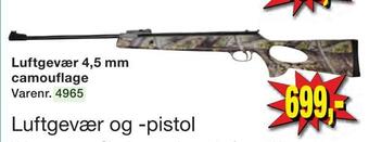 Harald Nyborg Luftgevær 4,5 mm camouflage tilbud
