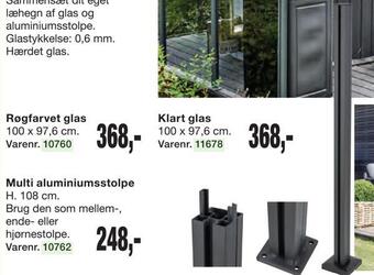 Harald Nyborg Multi aluminiumsstolpe tilbud