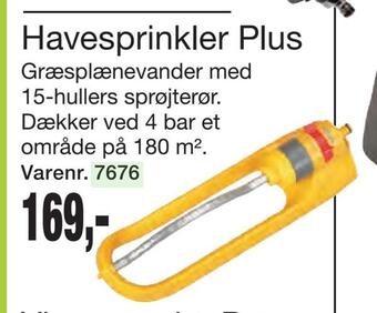 Havesprinkler plus