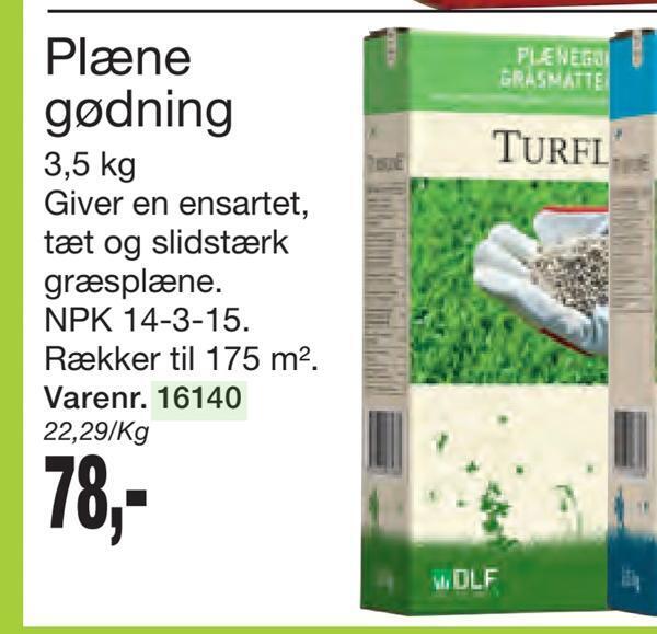Harald Nyborg Plæne gødning tilbud