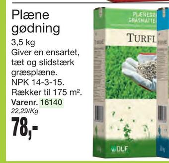 Plæne gødning