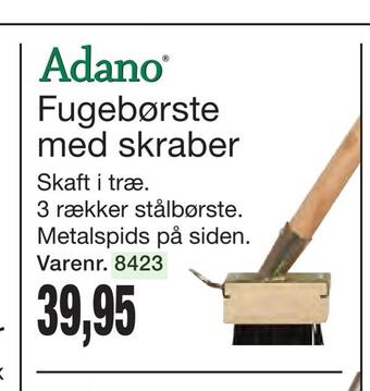 Harald Nyborg Fugebørste med skraber tilbud