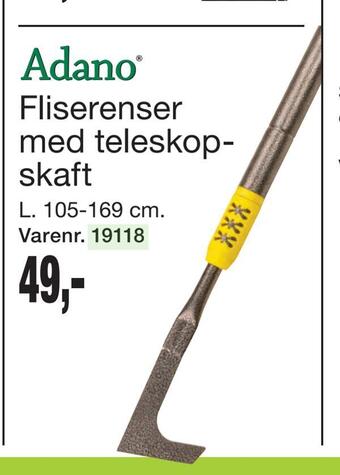 Harald Nyborg Fliserenser med teleskopskaft tilbud