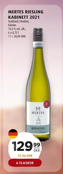 Mertes riesling kabinett 2021