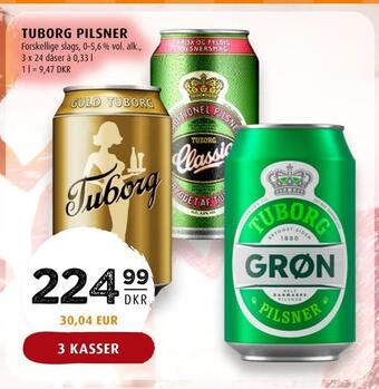 Scandinavian Park Tuborg pilsner tilbud