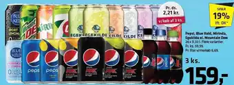 Pepsi, blue keld, mirinda, egekilde eller mountain dew