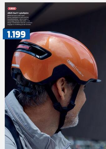 Abus hud-y cykelhjelm