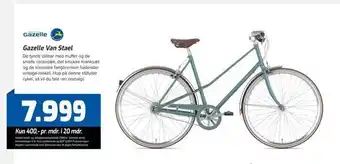Cykelstyrken Gazelle van stael tilbud
