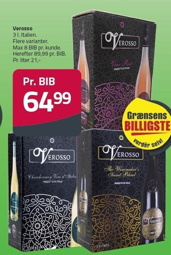 Fleggaard Verosso tilbud