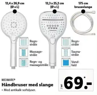 Lidl Håndbruser Med Slange tilbud