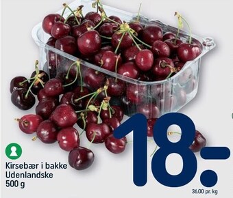 REMA 1000 Kirsebær i bakke tilbud
