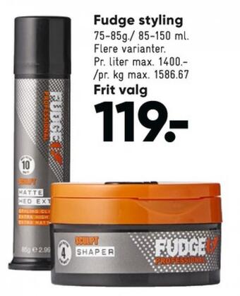 Fudge proffesionel styling