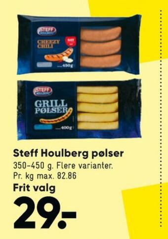 Steff houlberg grillpølser