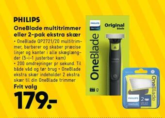 Bilka Oneblade barbermaskine tilbud