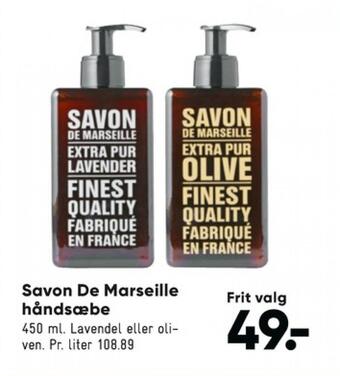 Savon de marseille flydende sæbe