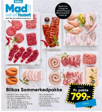 Bilka Ukendt kødpakke tilbud