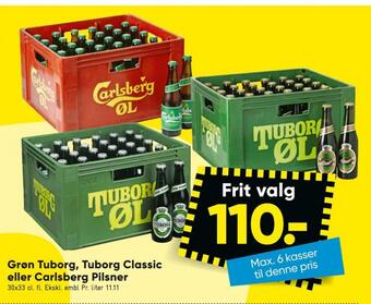 Bilka Grøn øl tilbud