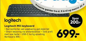 Bilka Logitech tastatur tilbud