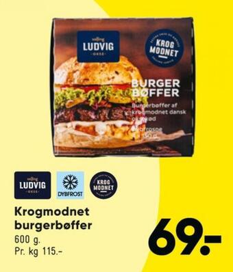 Bilka Ludvig hakkebøffer tilbud