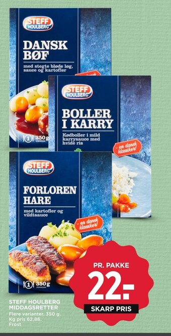 MENY STEFF HOULBERG MIDDAGSRETTER tilbud