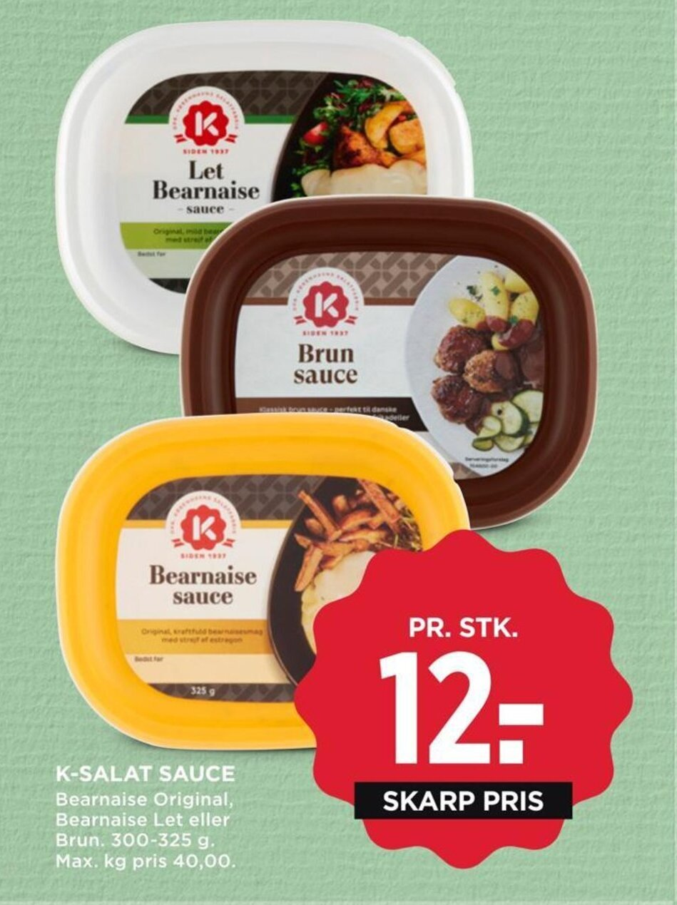 MENY K-SALAT SAUCE tilbud
