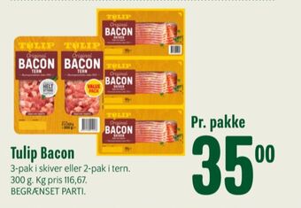 Min Købmand Tulip baconskiver tilbud