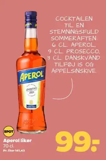 Aperol aperitif