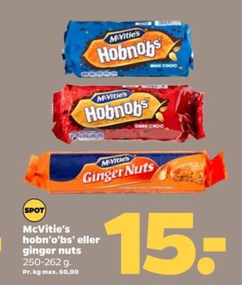 Netto Hobnobs kiks tilbud